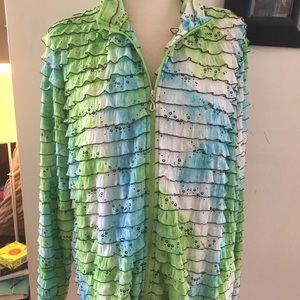 Erin London Shirt Jacket Size 2X NEW